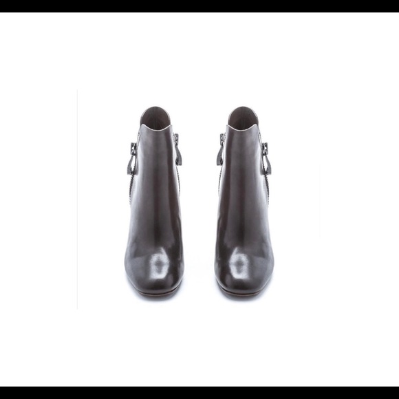 Andrew Marc-Tiffany Block Heel Bootie with box - Picture 3 of 6